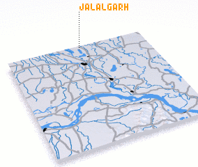 3d view of Jalālgarh