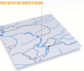 3d view of Verkhnyaya Yachmenyukha