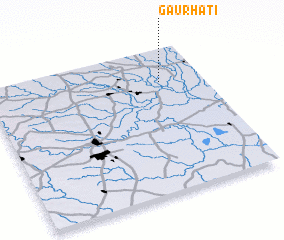 3d view of Gaurhāti