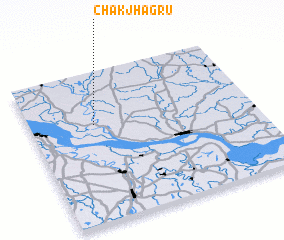 3d view of Chak Jhagru