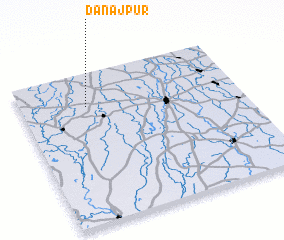 3d view of Dānājpur