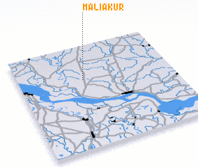 3d view of Maliākur