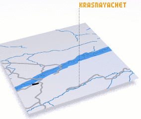 3d view of Krasnaya Chet\