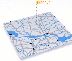 3d view of Ekrāpur