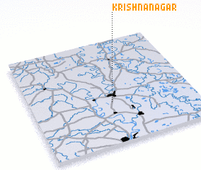 3d view of Krishnanagar