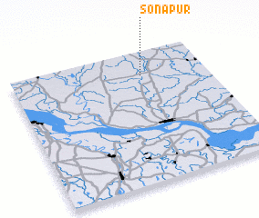 3d view of Sonāpur