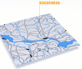 3d view of Bākarābād