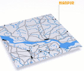 3d view of Miānpur