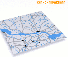 3d view of Chak Champak Bara