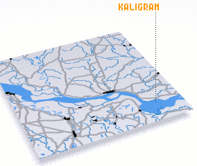 3d view of Kāligrām