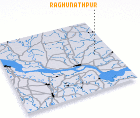 3d view of Raghunāthpur