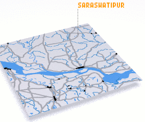 3d view of Saraswatipur