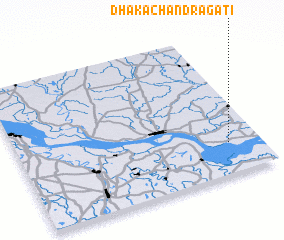 3d view of Dhāka Chandragāti