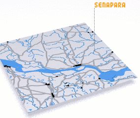 3d view of Senapāra
