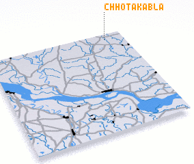 3d view of Chhota Kābla