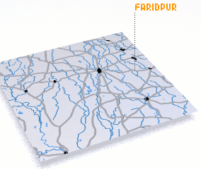 3d view of Faridpur