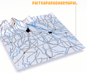 3d view of Paitkapara Dharmapāl