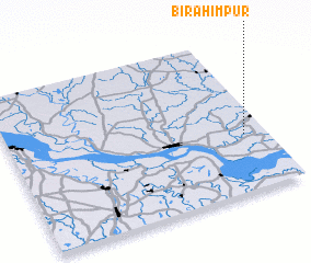 3d view of Birāhimpur