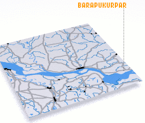 3d view of Bara Pukurpār