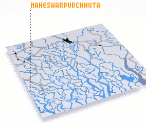 3d view of Maheswarpur Chhota