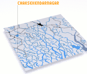 3d view of Chak Sekendārnagar