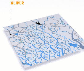 3d view of Ālīpur