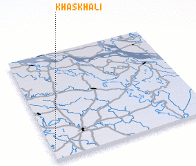 3d view of Khāskhāli