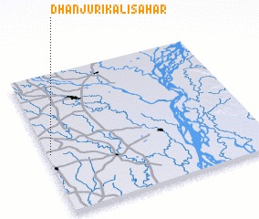 3d view of Dhānjuri Kālisahar