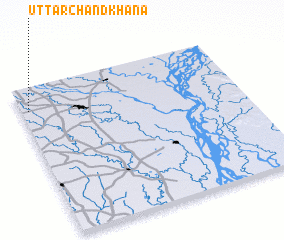 3d view of Uttar Chāndkhāna