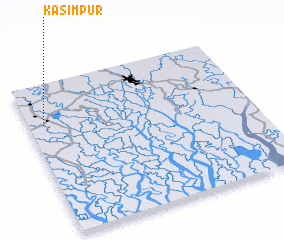 3d view of Kāsimpur