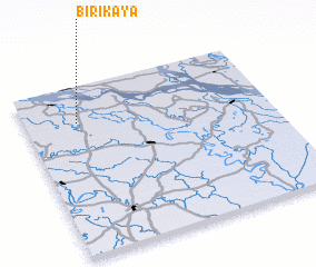 3d view of Biri Kaya