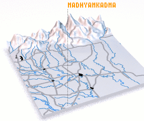 3d view of Madhyam Kādma