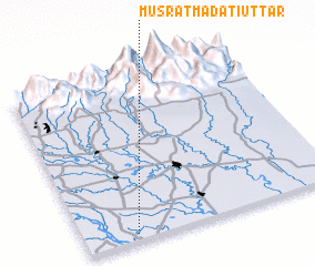 3d view of Musrat Madāti Uttar