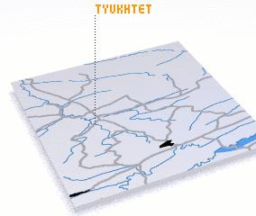 3d view of Tyukhtet