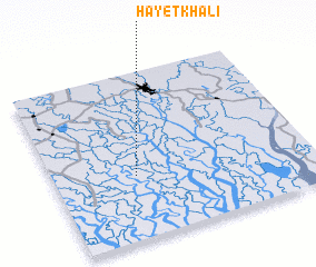 3d view of Hāyetkhāli