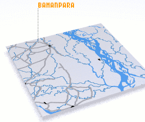 3d view of Bāmanpāra