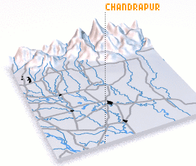 3d view of Chandrapur