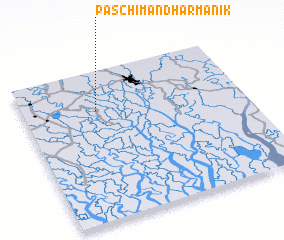 3d view of Paschim Āndhārmānik