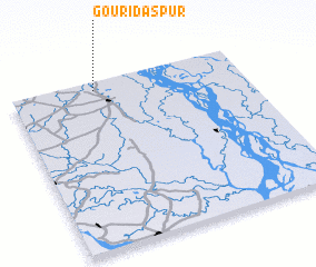 3d view of Gouridāspur