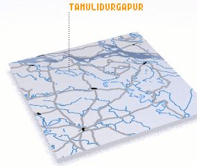 3d view of Tāmuli Durgāpur