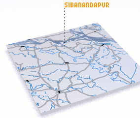 3d view of Sibānandapur