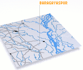 3d view of Bara Gayāspur