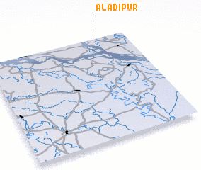 3d view of Ālādipur