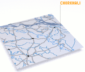 3d view of Chorkhāli