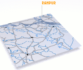 3d view of Rāmpur