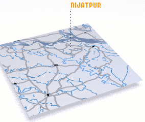 3d view of Nijātpur