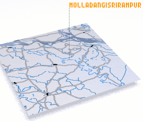 3d view of Mollādāngi Srirāmpur