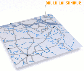 3d view of Dhuldi Lakshmipur