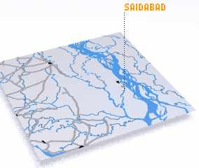 3d view of Saidābād