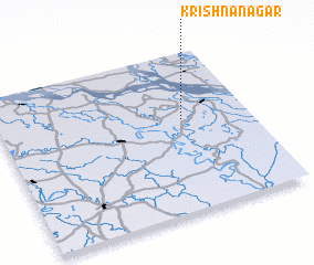 3d view of Krishnanagar